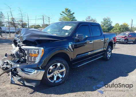 2022 Ford F-150 Xlt из США, поврежденный, VIN 1FTFW1E87NKF13559